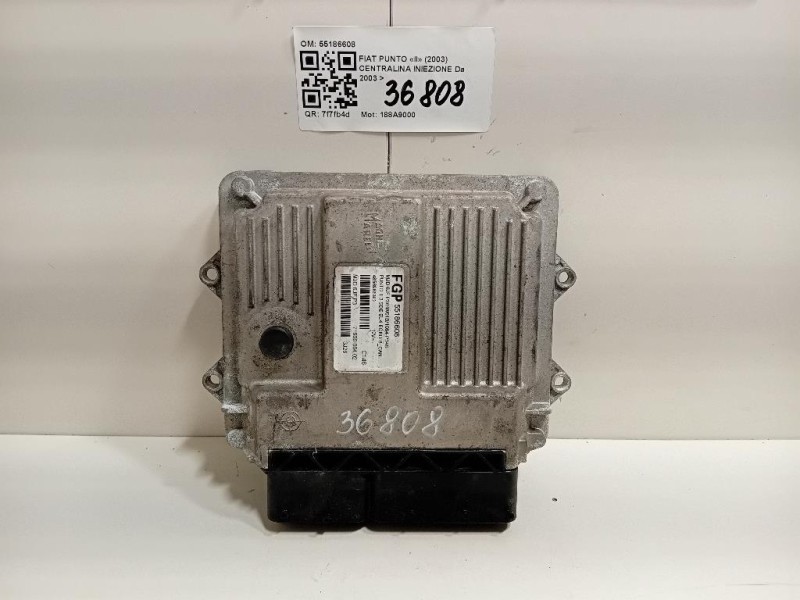 Centralina Iniezione 55186608 Fiat Punto II 2003