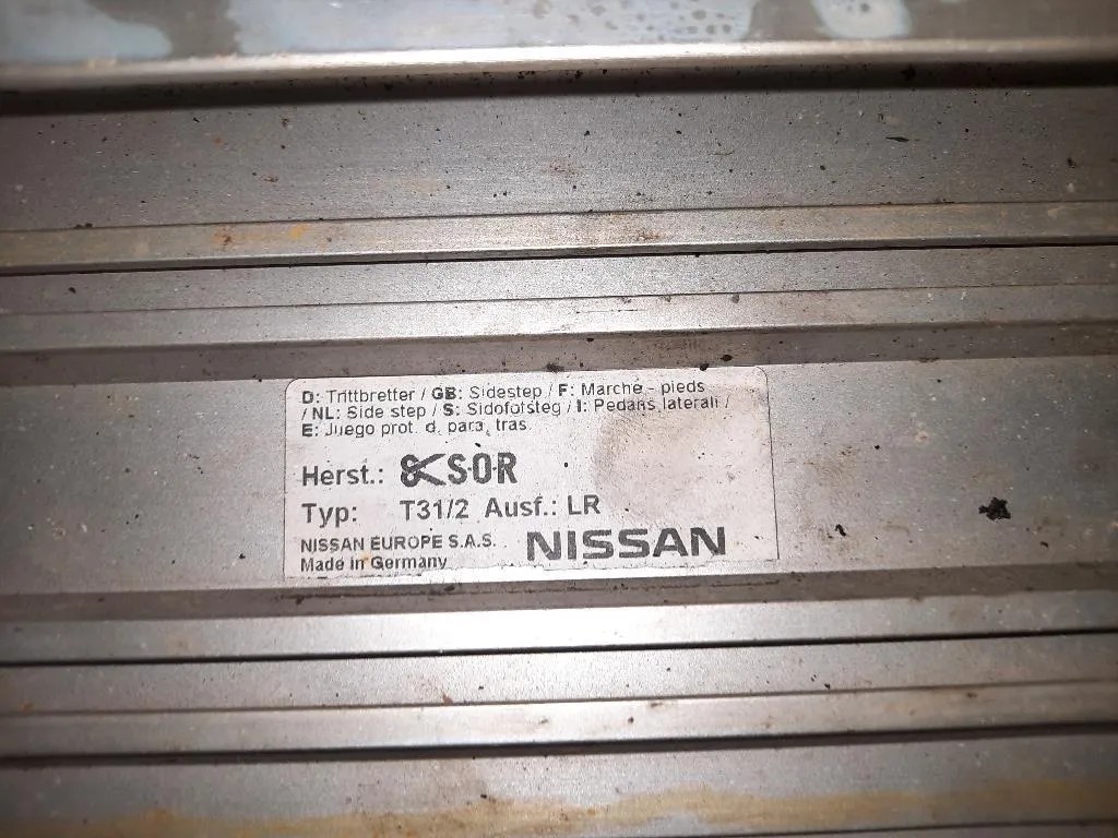 Pedana Battitacco ANT DX  Nissan X-trail III 2011