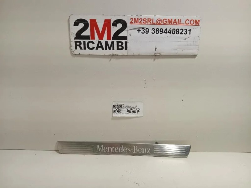 Pedana Battitacco ANT SX A1666808600 Mercedes Classe GLE W166 2015