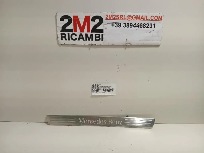 Pedana Battitacco ANT SX A1666808600 Mercedes Classe GLE W166 2015