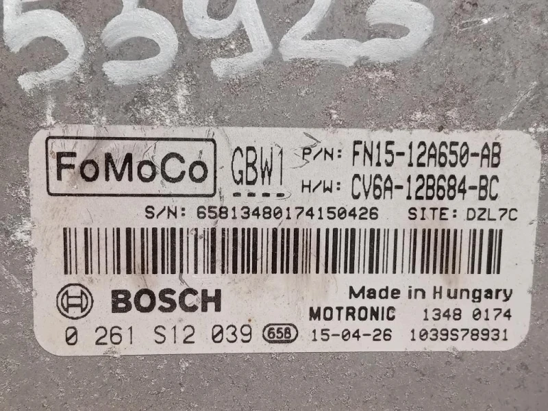 Centralina Iniezione FN15-12A650-AB Ford Ecosport 2013