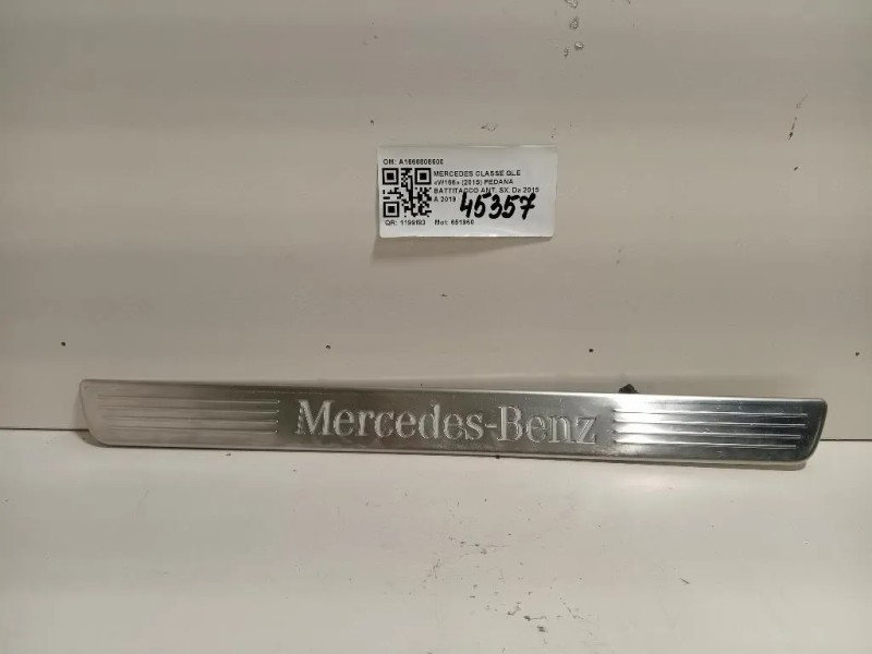 Pedana Battitacco ANT SX A1666808600 Mercedes Classe GLE W166 2015