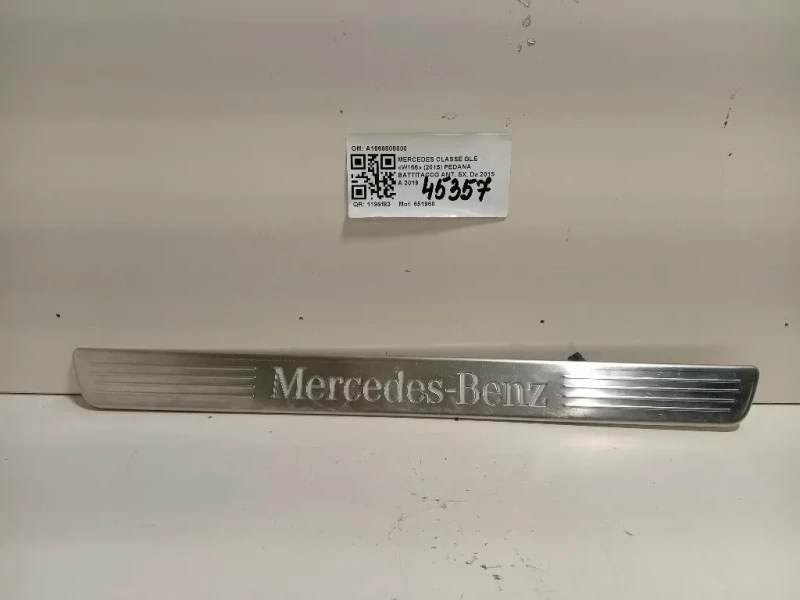 Pedana Battitacco ANT SX A1666808600 Mercedes Classe GLE W166 2015