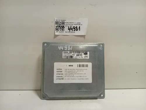 Centralina Iniezione S118325001 Ford Fiesta V 2002