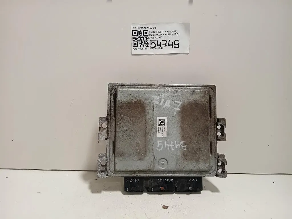 Centralina Iniezione 8V21-12A650-EB Ford Fiesta VI 2008