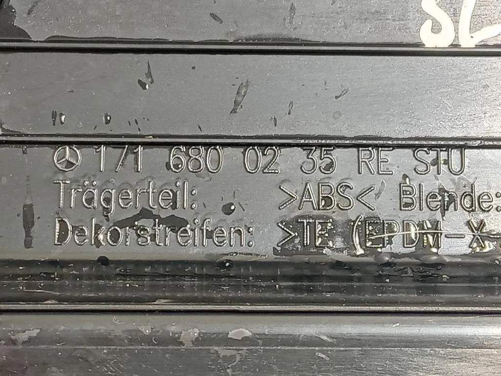 Pedana Battitacco DX A171 680 02 35 Mercedes Classe SLK R170 1997