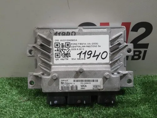 Centralina Iniezione AV2112A650CA Ford Fiesta VI 2008