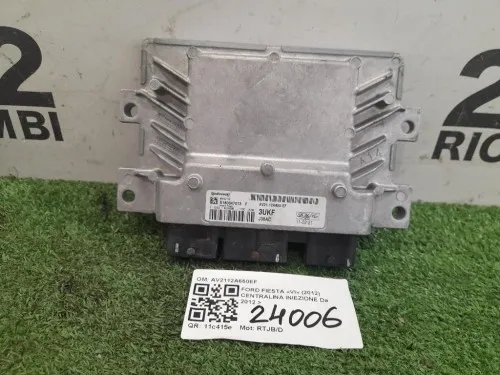 Centralina Iniezione AV2112A650EF Ford Fiesta VI 2012