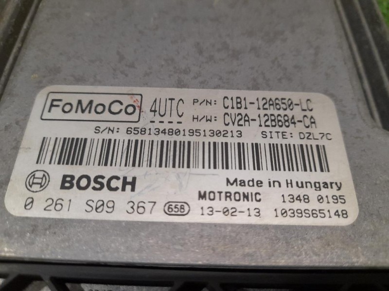 Centralina Iniezione CV2A12B684CA Ford Fiesta VI 2012