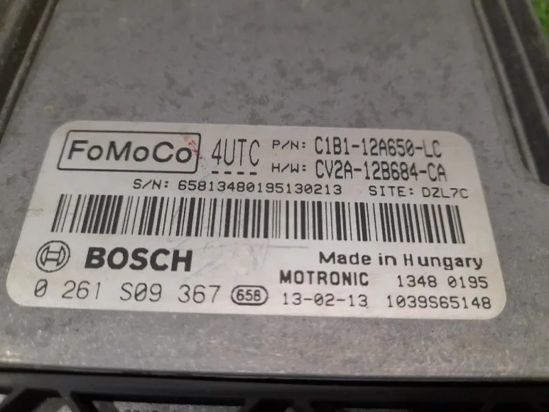 Centralina Iniezione CV2A12B684CA Ford Fiesta VI 2012