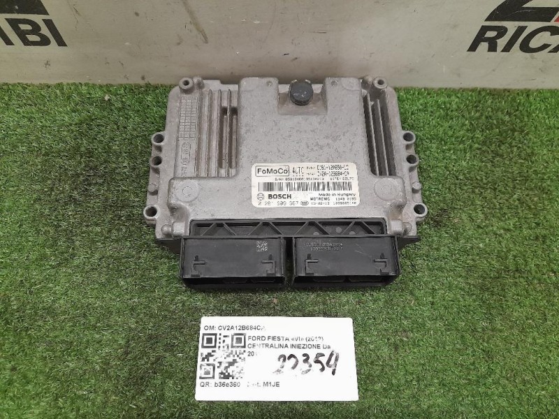 Centralina Iniezione CV2A12B684CA Ford Fiesta VI 2012