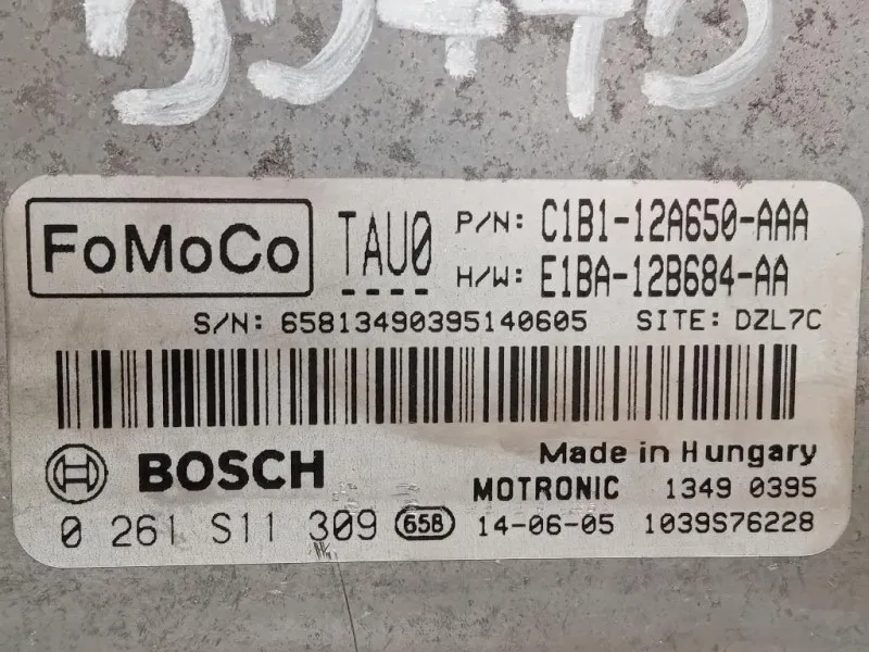 Centralina Iniezione C1B1-12A650-AAA Ford Fiesta VI 2012