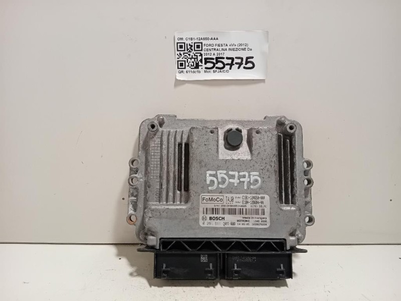 Centralina Iniezione C1B1-12A650-AAA Ford Fiesta VI 2012