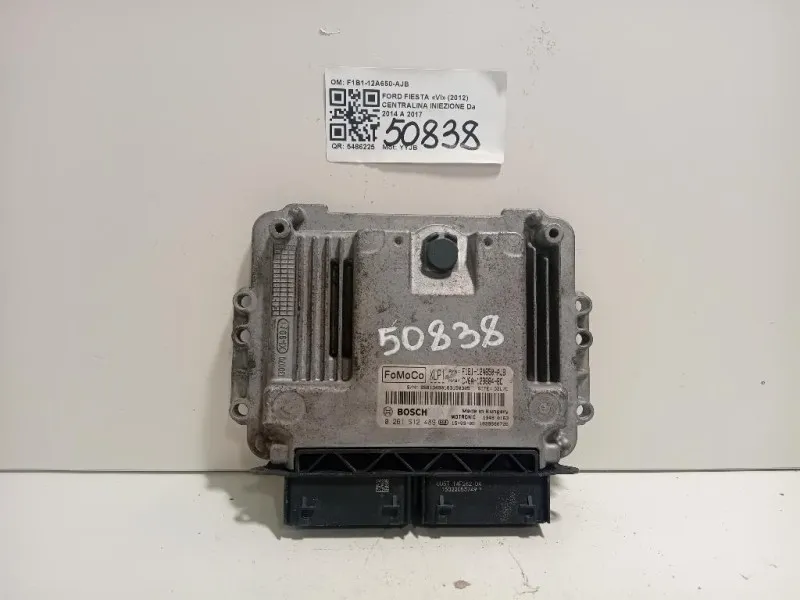 Centralina Iniezione F1B1-12A650-AJB Ford Fiesta VI 2012