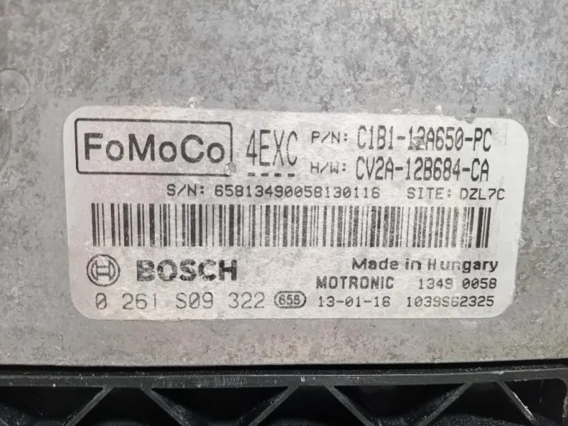 Centralina Iniezione C1B1-12A650-PC Ford Fiesta VI 2012