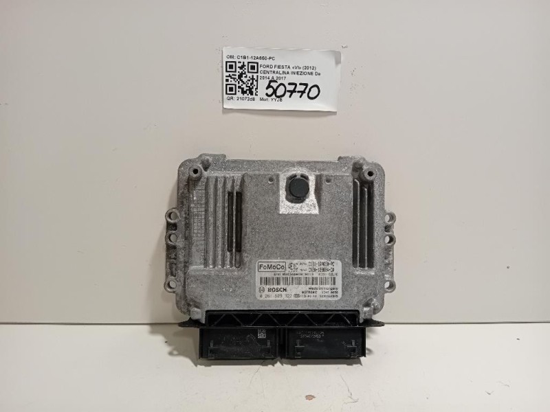 Centralina Iniezione C1B1-12A650-PC Ford Fiesta VI 2012