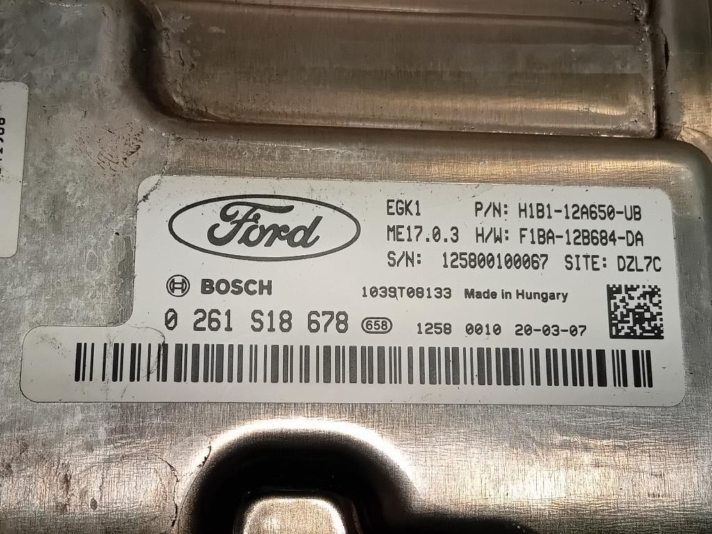 Centralina Iniezione H1B1-12A650-UB Ford Fiesta VII 2021