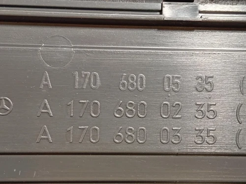 Pedana Battitacco SX A170 680 05 35 Mercedes Classe SLK R170 1997