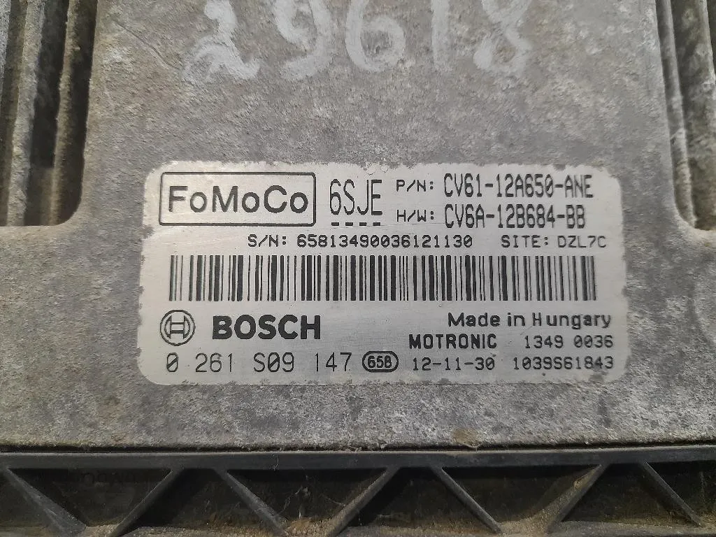 Centralina Iniezione 0261S09147 Ford Focus III 2008