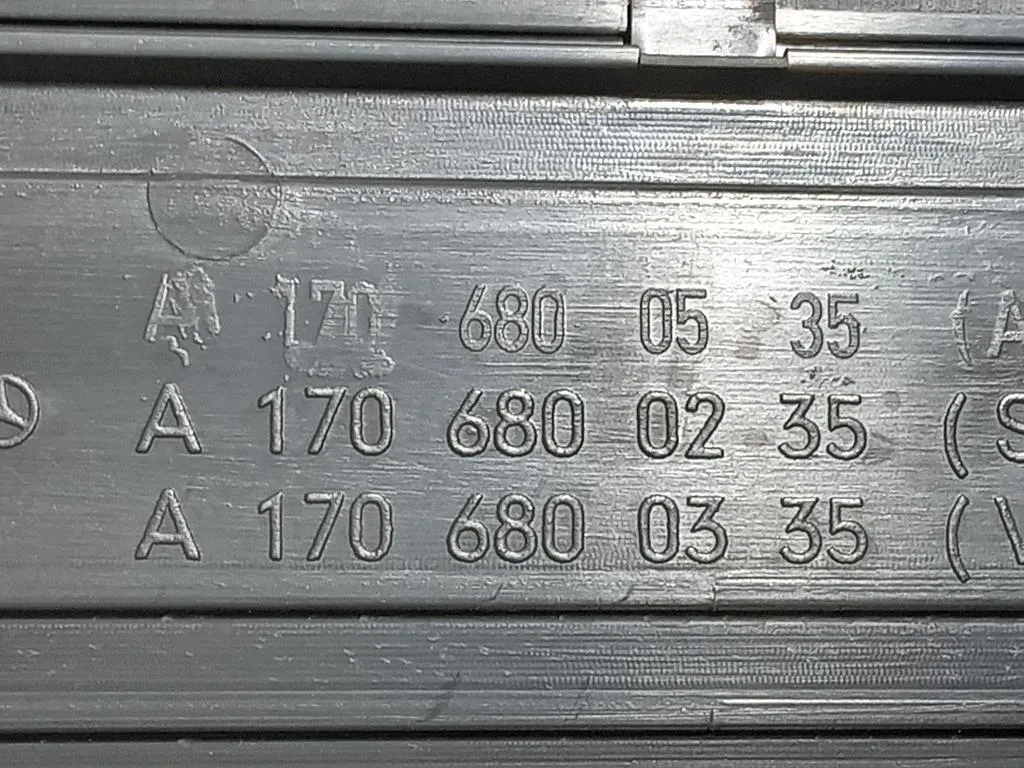 Pedana Battitacco SX A1706800235 Mercedes Classe SLK R171 2008