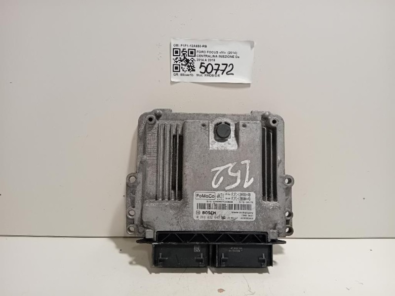 Centralina Iniezione F1F1-12A650-RB Ford Focus IV 2014