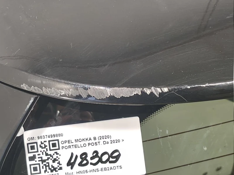 Portello POST 9837499880 Opel Mokka B 2020