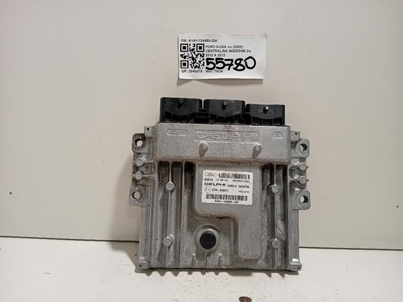 Centralina Iniezione AV41-12A650-DM Ford KUGA I 2008