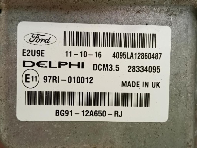 Centralina Iniezione BG91-12A650-RJ Ford Mondeo IV 2007