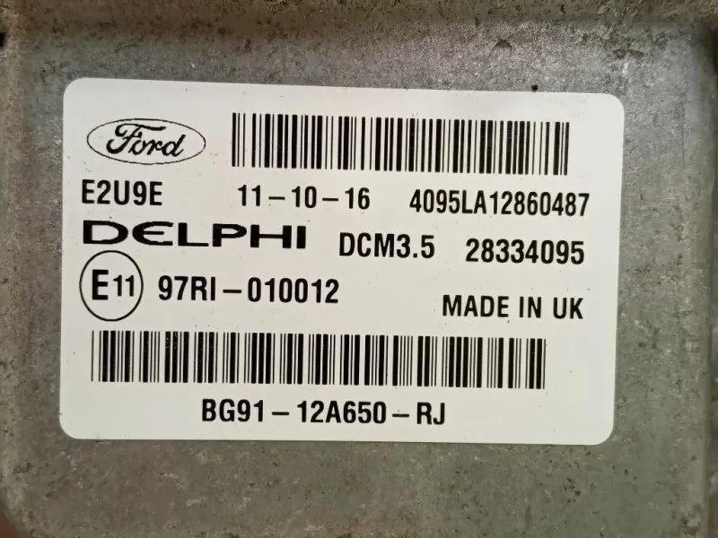 Centralina Iniezione BG91-12A650-RJ Ford Mondeo IV 2007