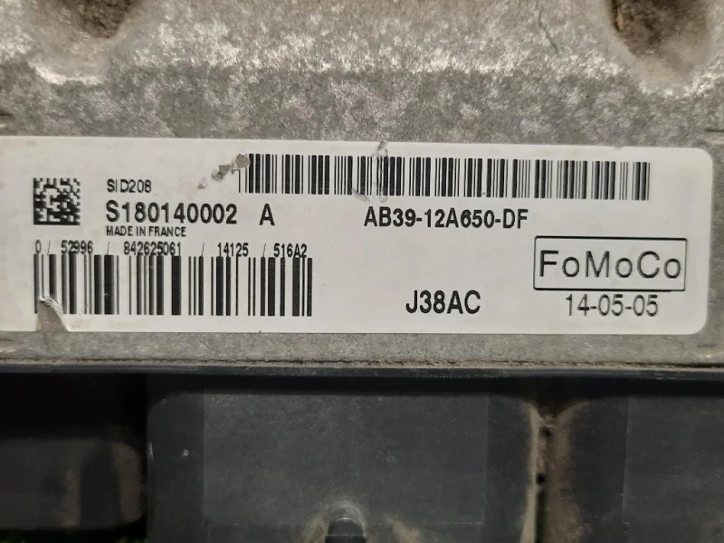 Centralina Iniezione AB39-12A650-DF Ford Ranger IV 2012