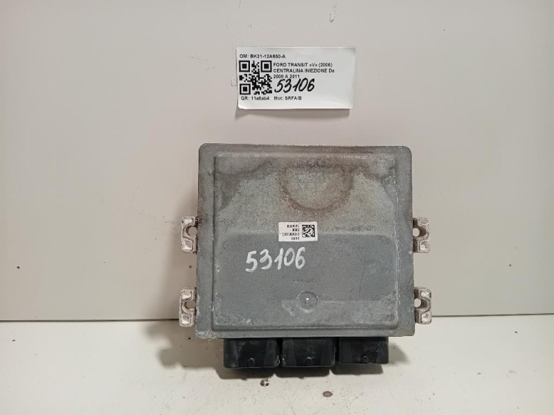 Centralina Iniezione BK21-12A650-A Ford Transit V 2006