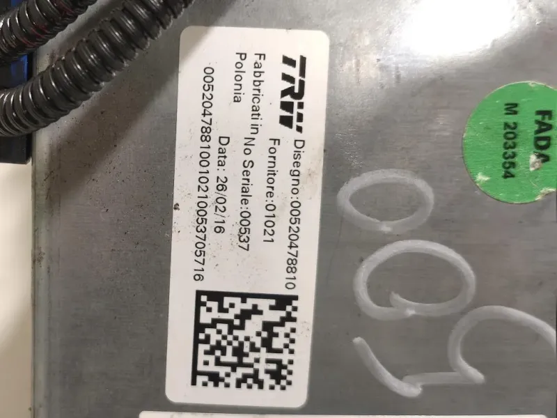 Piantone Sterzo 00520478810 Fiat 500X 2015