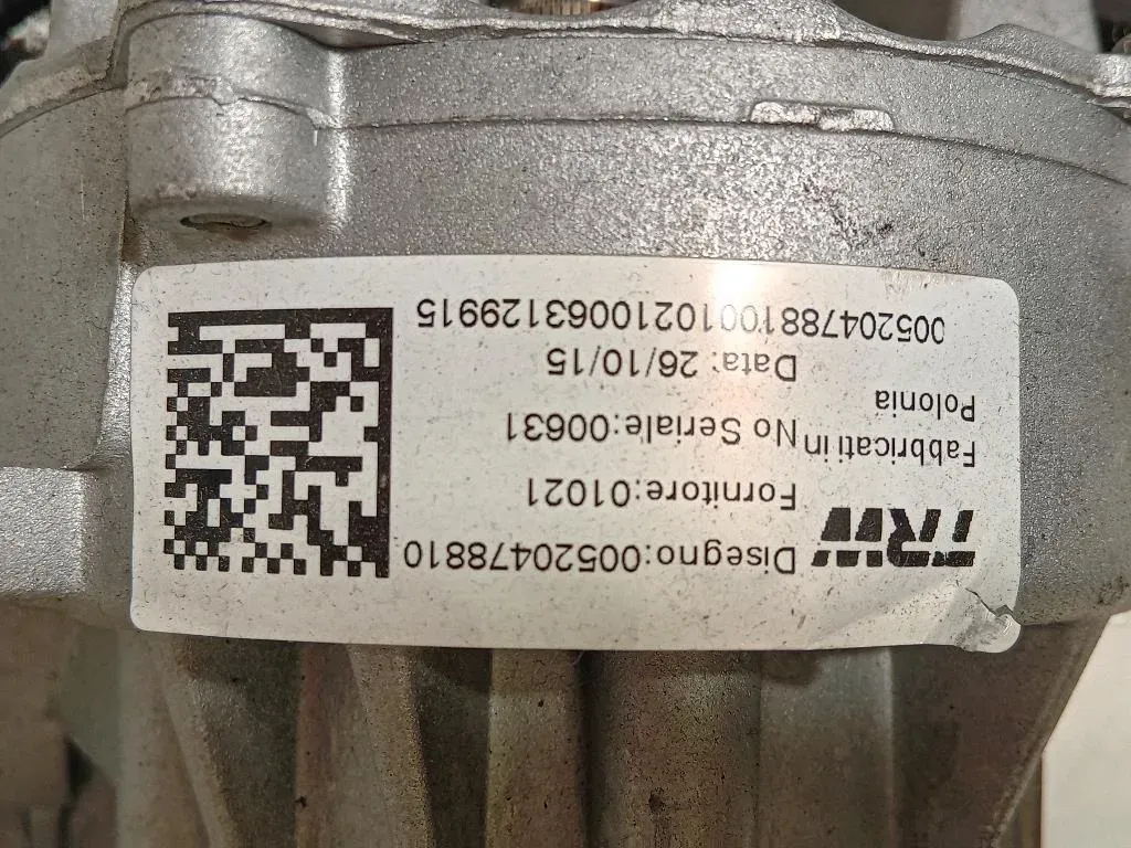 Piantone Sterzo 00520478810 Fiat 500X 2015