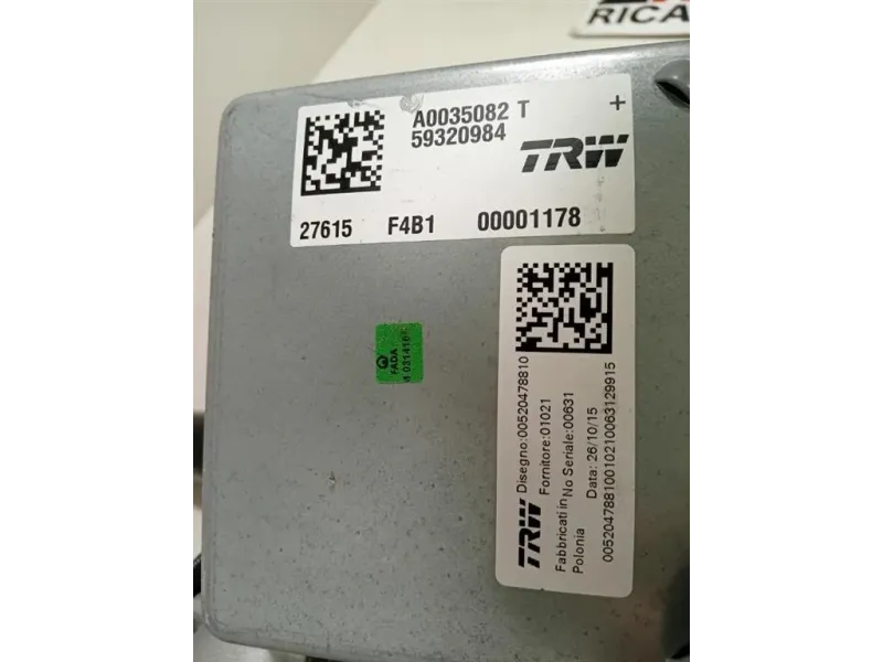 Piantone Sterzo 00520478810 Fiat 500X 2015