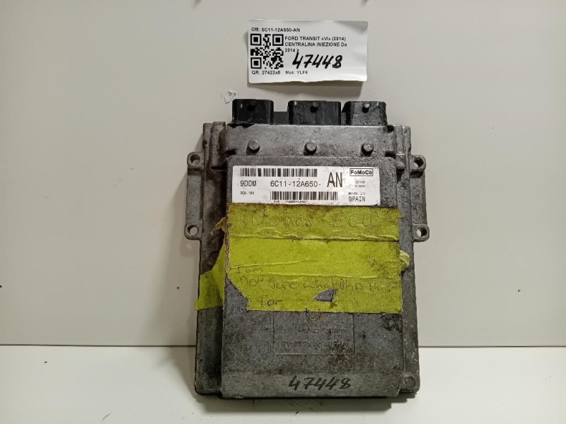 Centralina Iniezione 6C11-12A650-AN Ford Transit VI 2014