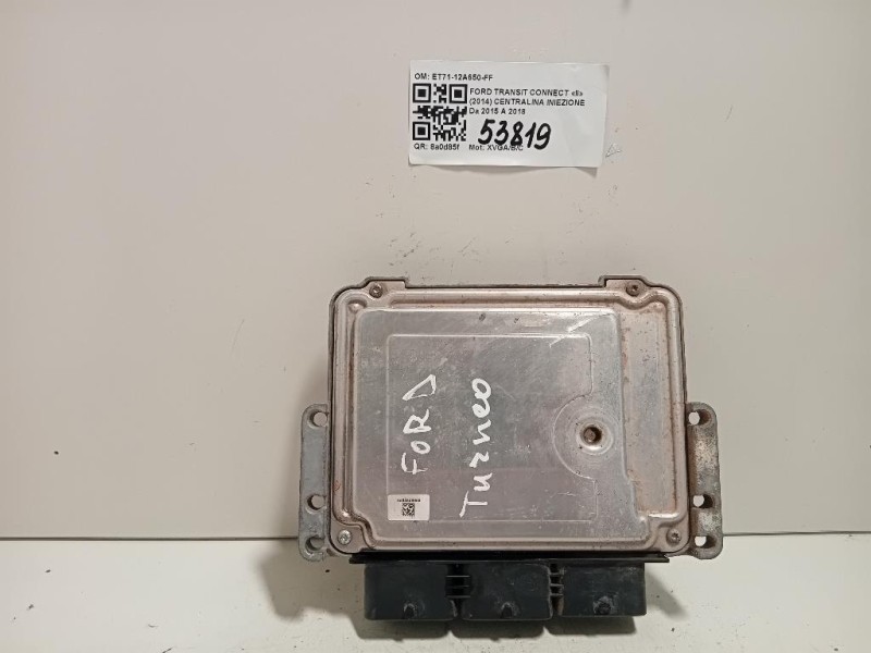 Centralina Iniezione ET71-12A650-FF Ford Transit Connect II 2014
