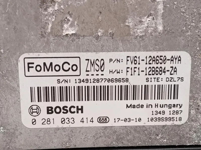 Centralina Iniezione FV61-12A650-AYA Ford Transit Connect II 2014