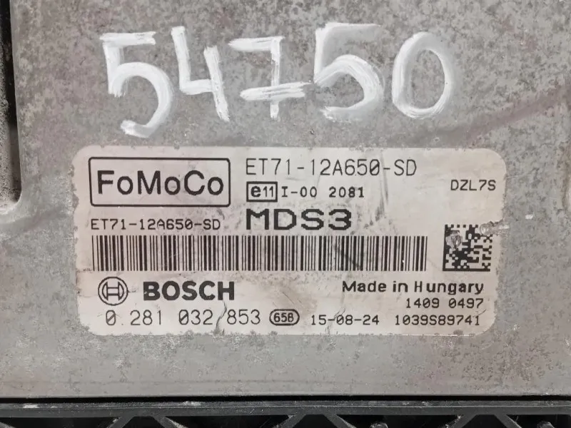 Centralina Iniezione ET71-12A650-SD Ford Transit Courier 2014