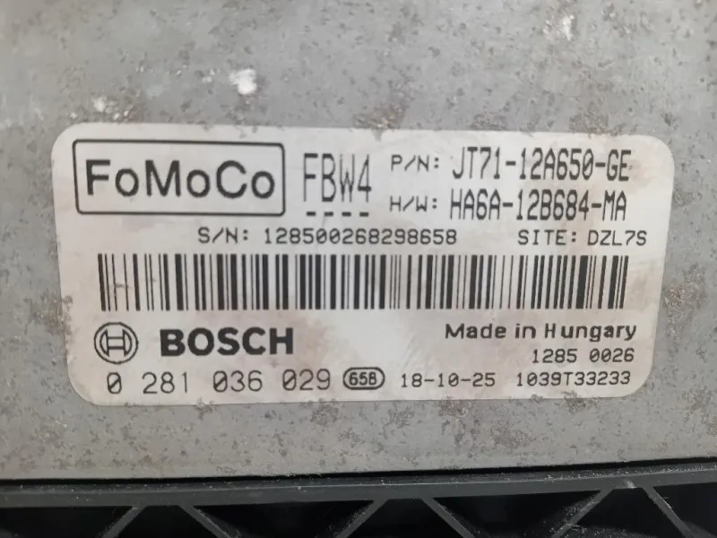 Centralina Iniezione JT71-12A650-GE Ford Transit Courier 2014