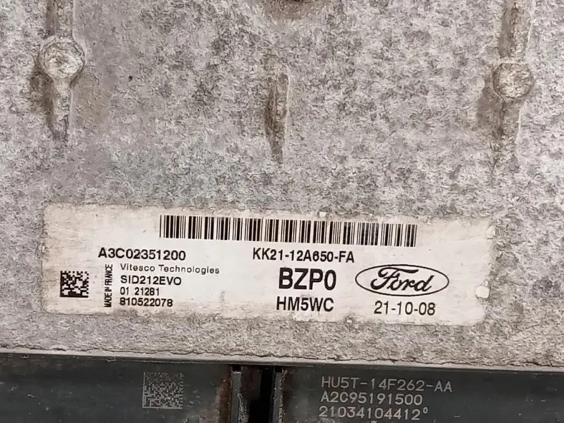 Centralina Iniezione KK21-12A650-FA Ford Transit Custom I 2013