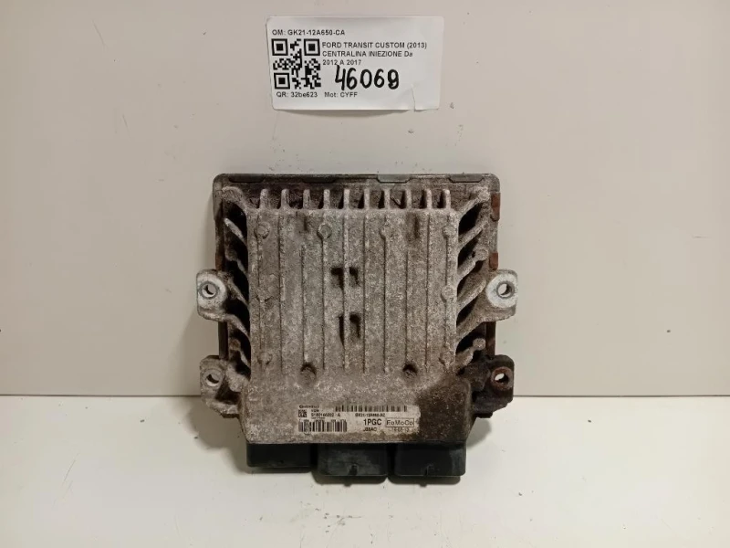 Centralina Iniezione GK21-12A650-CA Ford Transit Custom I 2013