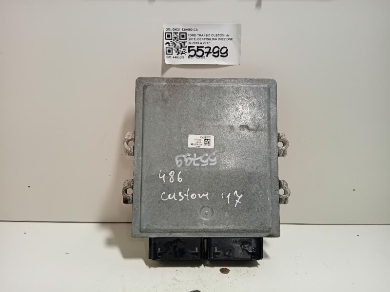 Centralina Iniezione GK21-12A650-CA Ford Transit Custom I 2013
