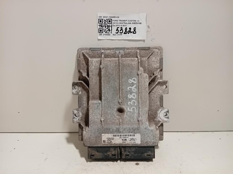 Centralina Iniezione GK21-12A650-CA Ford Transit Custom I 2013