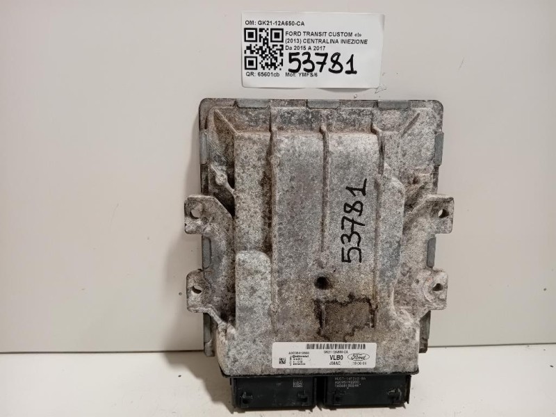 Centralina Iniezione GK21-12A650-CA Ford Transit Custom I 2013