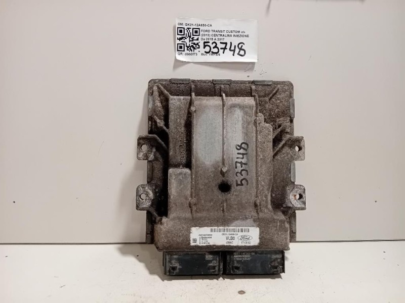 Centralina Iniezione GK21-12A650-CA Ford Transit Custom I 2013