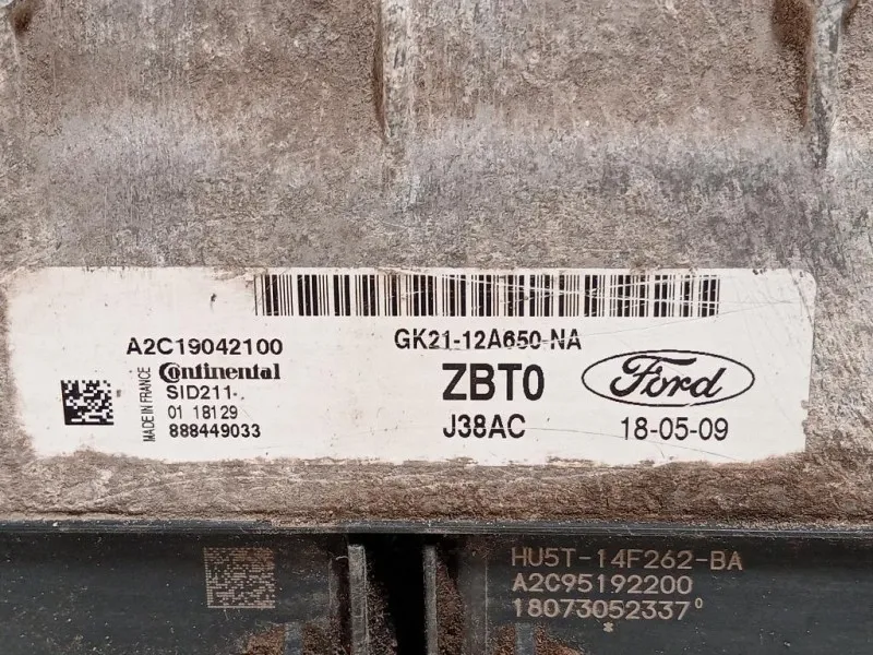 Centralina Iniezione GK21-12A650-NA Ford Transit Custom I 2013