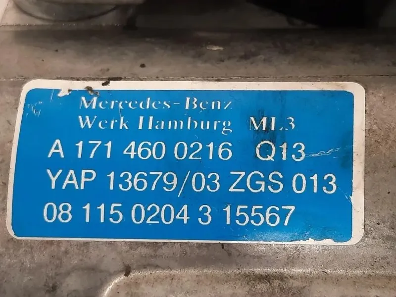 Piantone Sterzo A2114620120 Mercedes Classe SLK R171 2008