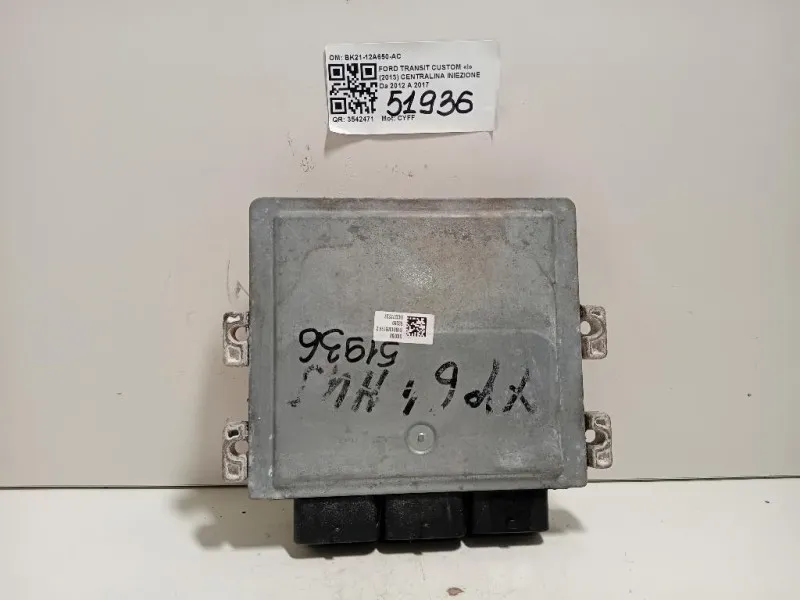 Centralina Iniezione BK21-12A650-AC Ford Transit Custom I 2013