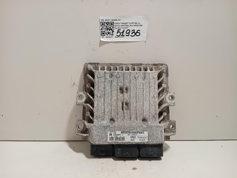 Centralina Iniezione BK21-12A650-AC Ford Transit Custom I 2013