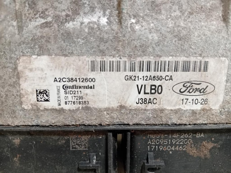 Centralina Iniezione A2C97502700Z9 Ford Transit Custom I 2013